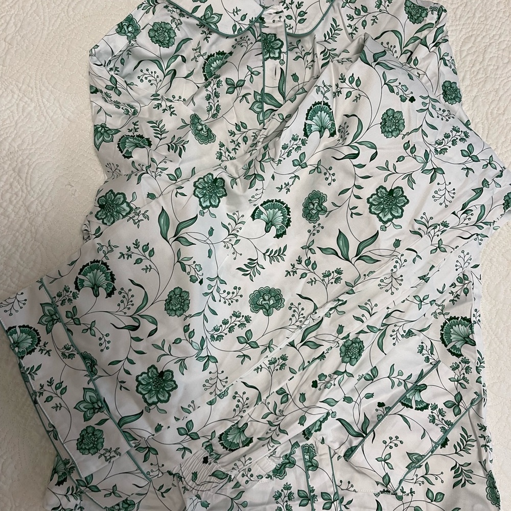 NWOT LAKE meadow vines pajama set - Picture 3 of 7